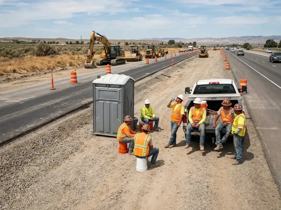 highway-road-construction-crew-007 — frequently asked questions, Porta Potty and Restroom Rentals in Menlo Park Terrace, NJ